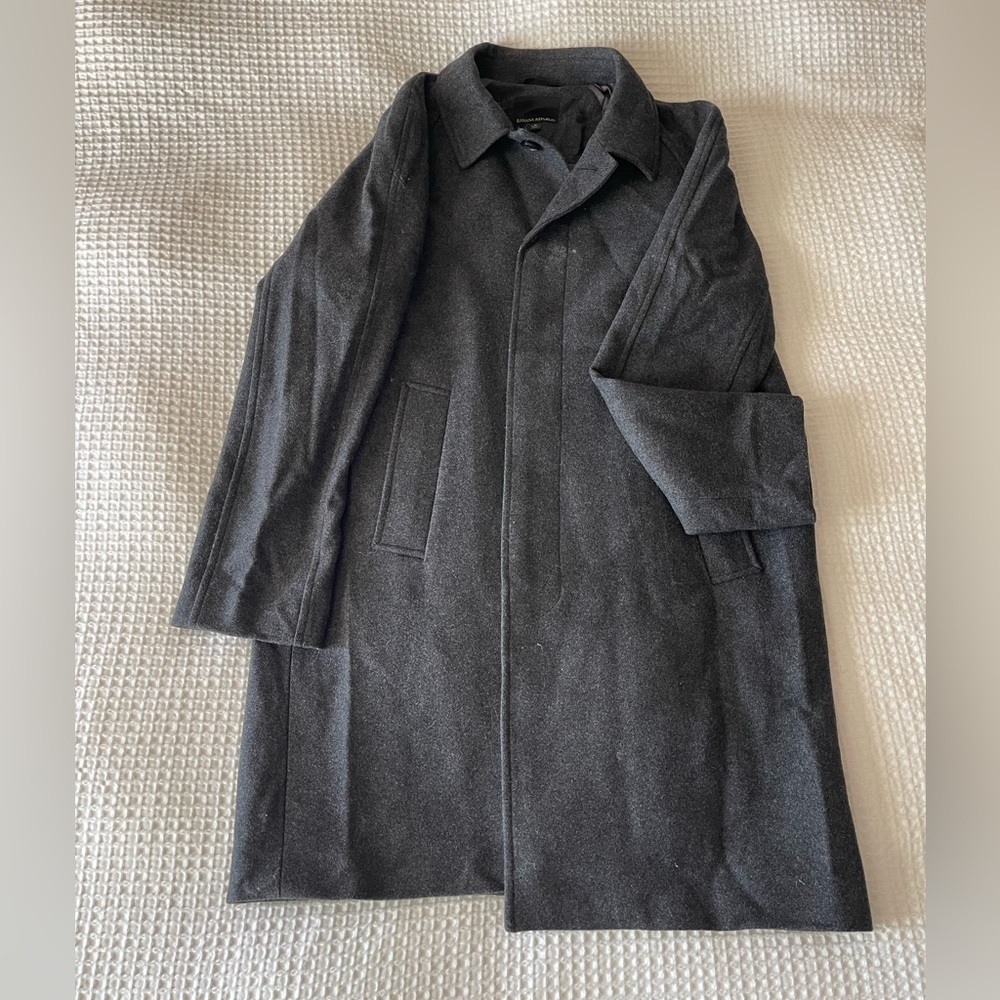 Men’s Banana Republic Wool Trench - XL